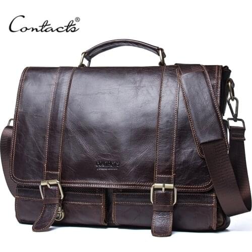 Contact’S Men's Leather Briefcases China