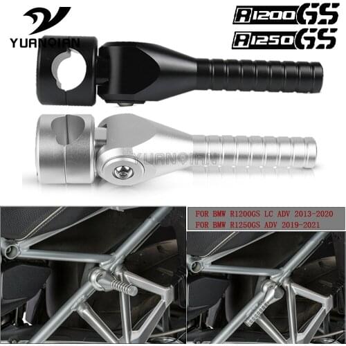 For BMW R1250GS Adventure 19-21 R1200GS LC ADV 13-2020 Motorcycle Lifting Handle Lifting Lever Assist Bar Folded Jack-up Handle