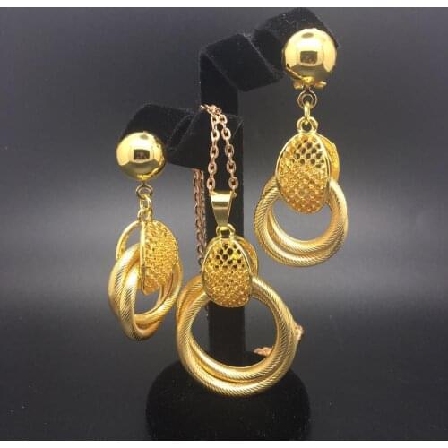 F&Y Jewelry 2019 Jewelry Sets For Women Necklace Earrings Set For Women Multilayer Chokers For Party Anniversary