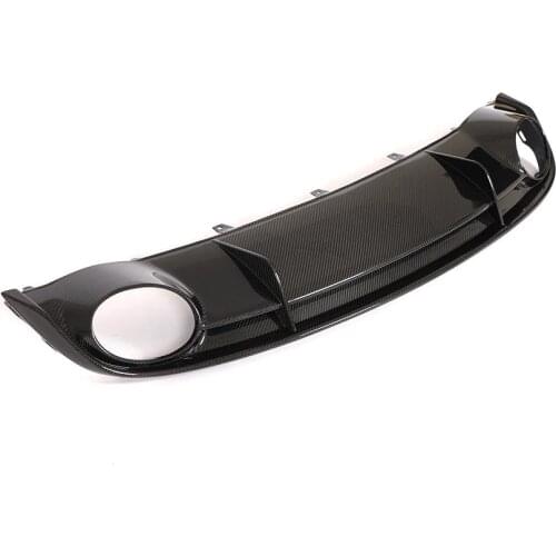 Carbon Fiber Rear Bumper Diffuser Lip For Audi RS7 2014 - 2016 Car Rear Bumper Diffuser Lip Spoiler