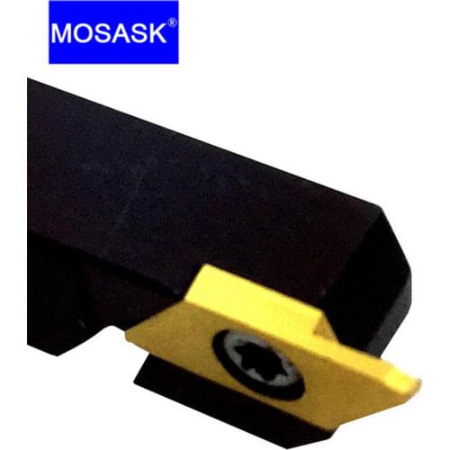 MOSASK Cutter CTPL CTPAL Bar Cutting Knife CNC Lathe Arbor Grooving Processing Small Parts Turning Tools