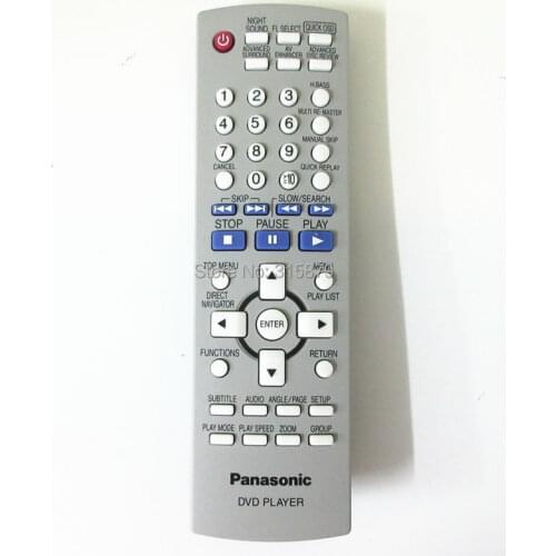 General Remote Control for Panasonic DVD Player Grey