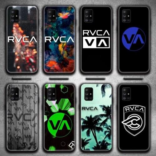 RVCA Extreme Sports Phone Case For Samsung Galaxy A52 A21S A02S A12 A31 A81 A10 A30 A40 A50 A70 A80 A71 A51 5G