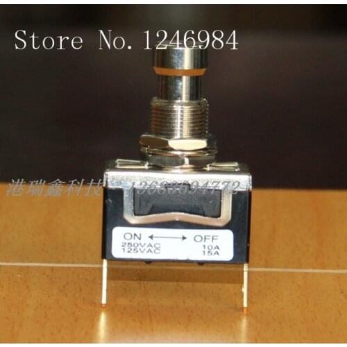 [SA]PU703-H5 with lock toggle button to switch large single toggle button press through M12 Taiwan Deli Wei--5pcs/lot
