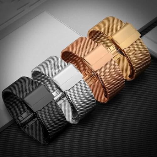 High Grade Watchband Stainless Steel Replacement Metal Wrist For Garmin Venu 2S 2 Venu2 Venu2S Smartwatch Mesh Strap Watch Band