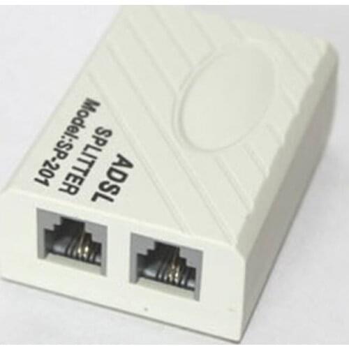 Telephone broadband splitter ADSL splitter 1 minute 2 shunt filter Telecom ADSL voice splitter