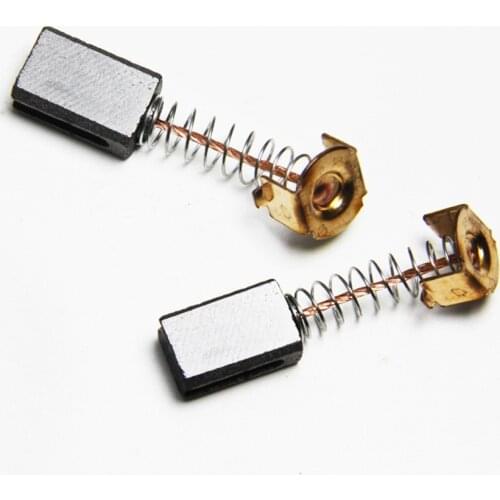 2pc Carbon Brushes Spare Parts 5 X 8 X 12mm Power Tools For Electric Motors Black Decker Angle Grinder G720