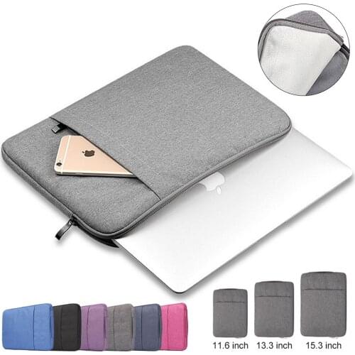 Waterproof Laptop Bag 11 16 13 15 15.6 inch Case For MacBook Air Pro 2020 2019 Mac Book Computer Fabric Sleeve Cover Accessories