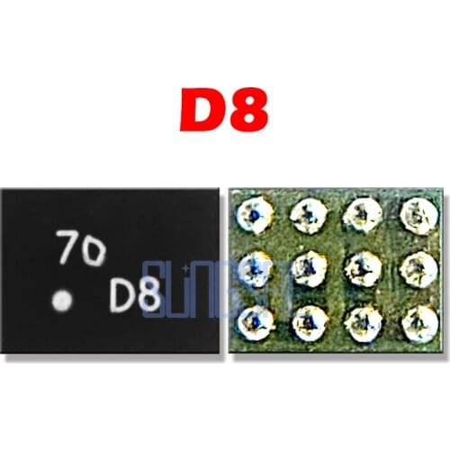5pcs/lot 100% Original D8 BGA-12 Lamp control IC