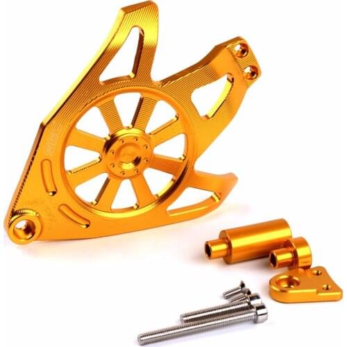 Motorcycle Accessories CNC Aluminum Alloy Engine Guard Case Slider Cover Protector Set for Yamaha NVX155 AEROX155 2017