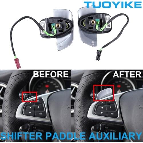 Car Steering Wheel Shifter Paddle Auxiliary For Mercedes BENZ A-Class W177 C-Class W205 CLS-Class C257 E-Class W213 C238 A238