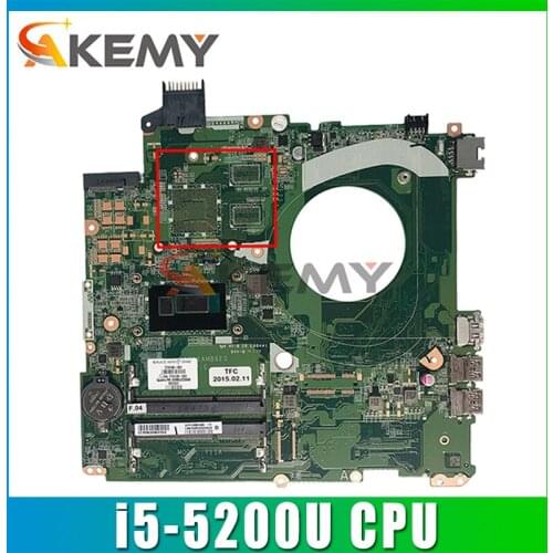 For HP 15-P Series Laptop Motherboard 782931-001 782931-501 DAY11AMB6E0 With i5-5200u CPU 100% Tested Fast Ship