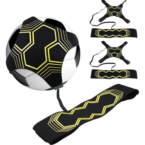 Soccer Ball Juggle Bags Children Auxiliary Circling Belt Kids Football Training Equipment Kick Solo Soccer Trainer Football Kick