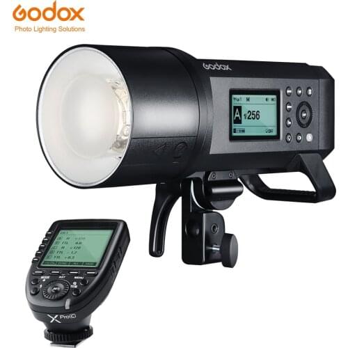 Upgrade Godox AD600Pro 600W Outdoor Flash Li-on Battery TTL HSS Built-in 2.4G Wireless X System with Xpro-C/N/S/F/O/P Trigger