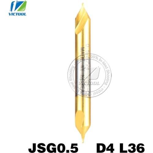 10PCS/Set JSG0.5 HSS Diameter 4mm Combined Center Drills Bit Set Countersinks 60 Degree Angle High Speed Steel For Metalworking