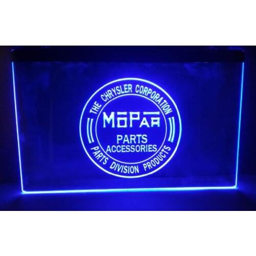 Chrysler Mopar Parts beer bar pub LED Neon Sign vintage home decor