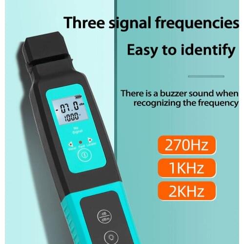New Fiber Optical Identifier with 10mw Visual Fault Locator Optical Fiber Direction Identifier for 3.0/2.0/0.9/0.25mm Fiber Line
