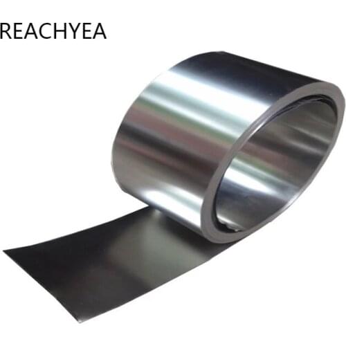 1Meter/LOT HIGH Quality 304 Stainless Steel Strip Thickness 0.1/0.2/0.3/0.4/0.5/1/2MM*W100MM Steel Sheet Steel Foil Steel plate