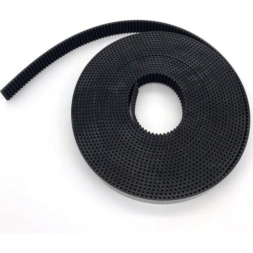 1 Meter 3M Open Timing Belt Black Rubber Belt Synchronous Wheel Transmission Belts For Printer Accessories 3M-15mm