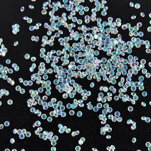 Zircon Rhinestones Micro Shinny Mini Nail Art Tips Decoration DIY 1.2mm 1000 Pcs