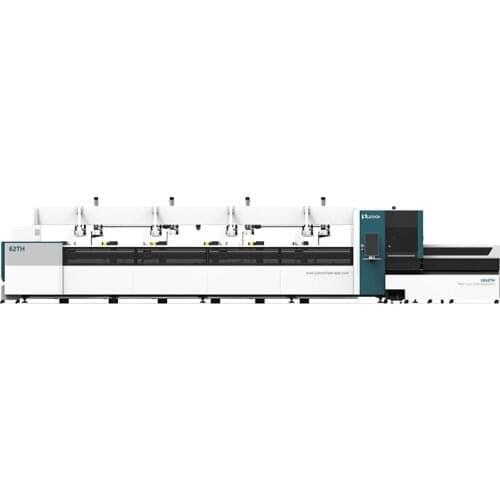 2021 Big Power 4kw 6kw 8kw Raycus IPG Laser Source Tube Metal Fiber Laser Cutting Machine With Automatic Loading