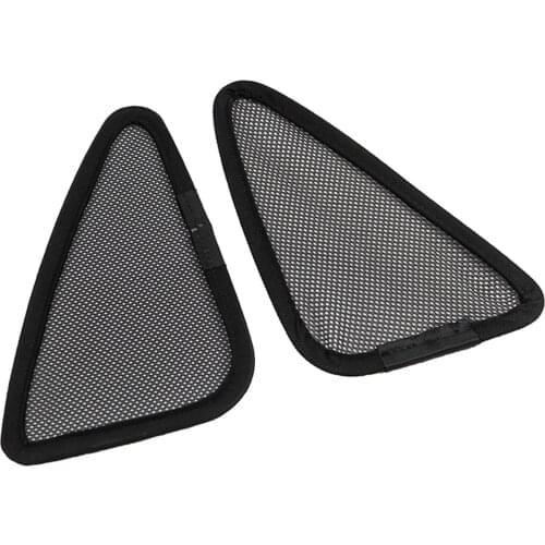 2 Pieces Vehicle Sunshade Cover Triangular Net Protector for Tesla Model 3
