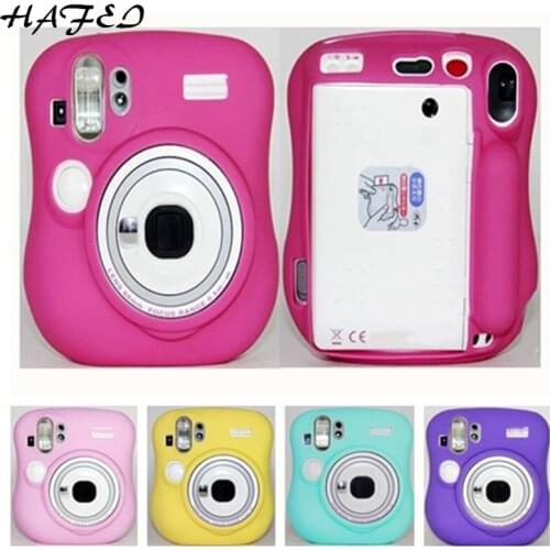 HAFEI Beat Up Stand Upright One Imaging Silicone Self-timer Camera Bag Case For Fuji Fujifilm Instax Mini 25 Silicone Cover