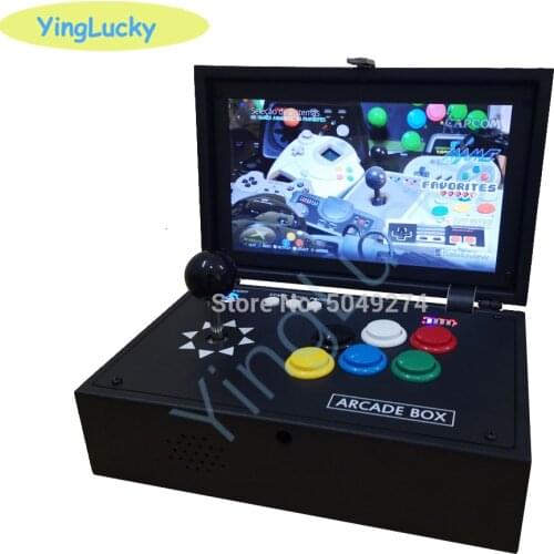 Yinglucky Raspberry Pi 4B 10 Inch LCD Video Game Console Includes 10000 Games Installed Retropie Mini Arcade Machine