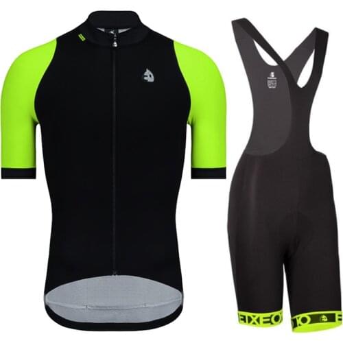 Italy Miti fluo green Etxeondo Summer roupas de ciclismo for Men Short Sleeve Quick Dry MTB Bike uniforme ciclismo mujer
