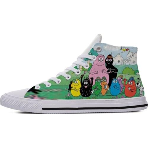 Cool Fashion New Sneakers Handiness Casual Shoes 3D Printed Cartoon Funny for Men Women Les Barbapapa Zapatos De Hombre