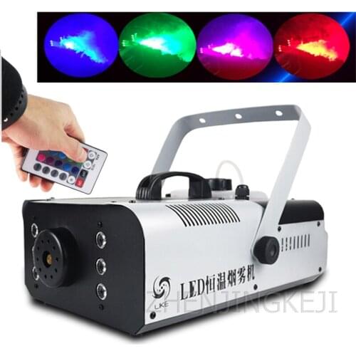 220v~240v Effects Smoke Machine Constant Temperature Smoke Machine Colorful Stage Spray Machine Small Dry Ice Smoke Machine