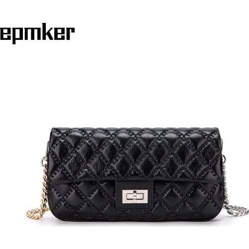 EPMKER 2021 Fashionable Purses and Handabgs Luxury Designer Chains Shoulder Bags Cute Side Bags Satchels Crossbody Bags