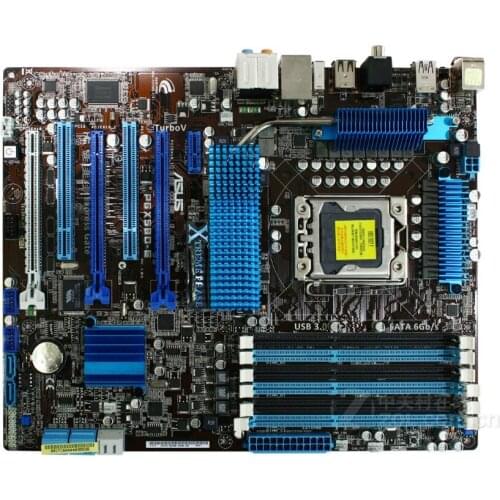 Free shipping original motherboard for for ASUS P6X58D-E DDR3 LGA 1366 USB2.0 USB3.0 boards 24GB X58 Desktop motherborad