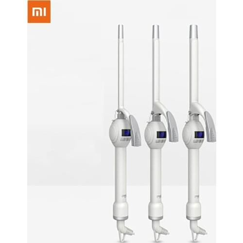 Xiaomi Youpin PRITECH Hair Rollers Digital Display and 30-speed Temperature Control Straightener Thin Curling Iron Hair Iron