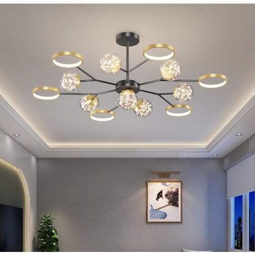 LED Chandeliers Lights For Bedroom Living Room indoor lighting Lamp Lighting chandelier fixtures