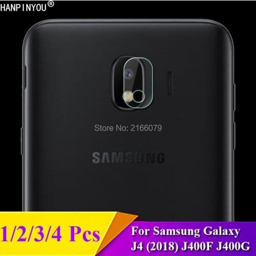1/2/3/4 Pcs/Lot For Samsung Galaxy J4 (2018) J400F Rear Camera Lens Protective Protector Cover Soft Tempered Glass Film Guard