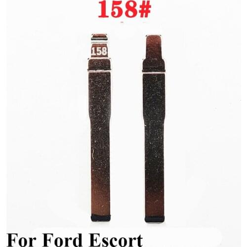 10pcs/lot 158# Original Car key blade for Escort flip folding remote
