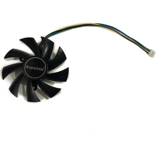 POWERLOGIC PLA09215B12H 87mm 12V 0.55A 4Wire Computer Heatsink Cooling Graphics Card VGA Cooler Fan For MSI N560GTX