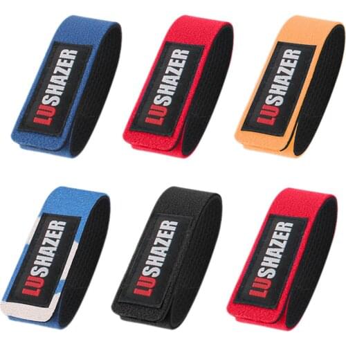 6PCS Elastic Bandage Rod Tie Straps Accessories Reusable For Carp Pole Guide Ring Fishing Rod Holder Belt For Fishing Accessorie