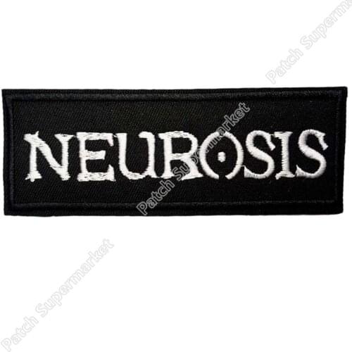 4.7" NEUROSIS HARDCORE PUNK TRIBAL AMBIENT DOOM SLUDGE EMBROIDERED IRON On Patch APPLIQUE Rock Punk Badge
