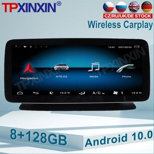Android 10.0 12.3 Inch For Mecerdes Benz CLS 2012 - 2015 Car GPS Navigation Built-in 8+128GB Multimedia Stereo Car Radio Video
