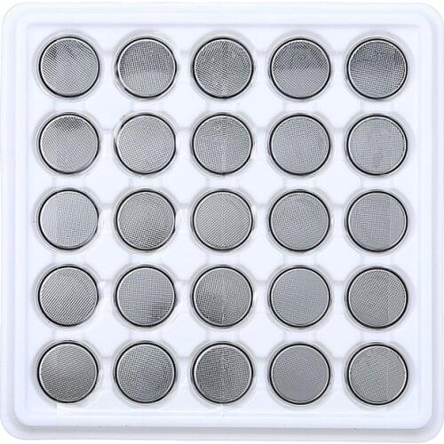 25Pcs CR2032 3 Volt Button Cell Batteries For Watch Cellphone Chainge Replacement Coin Batteries For Calculators Toys And Game