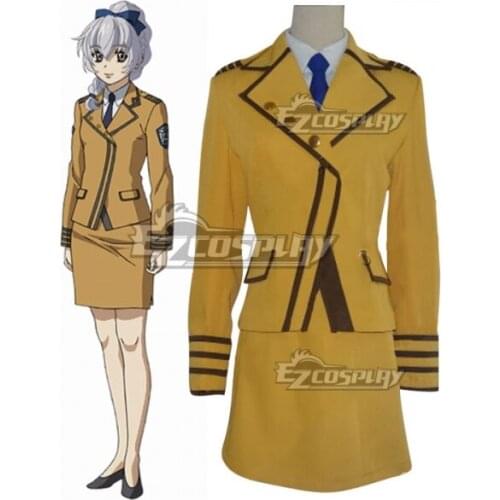 Full Metal Panic Teletha Tessa Girls Uniform Skirt Suit Party Dress Outfit Halloween Christmas Suit Cosplay Costume E001