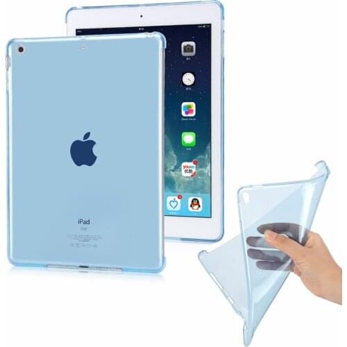 Nice cover for apple ipad pro 10.5 case+clear soft flexible bottom back+tpu silicone case original smart cover partner