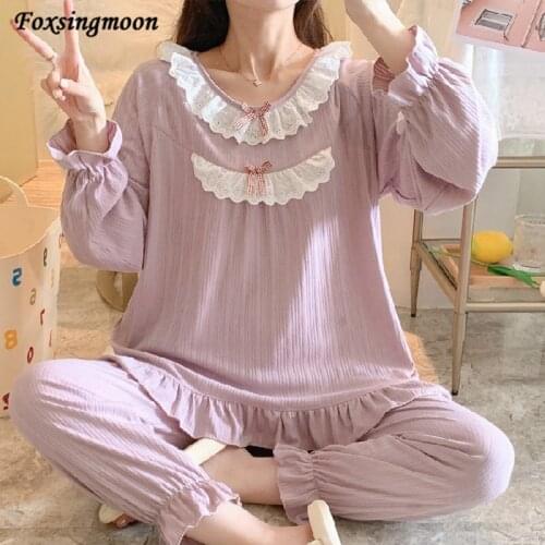 Foxsingmoon Women's Long Pajamas