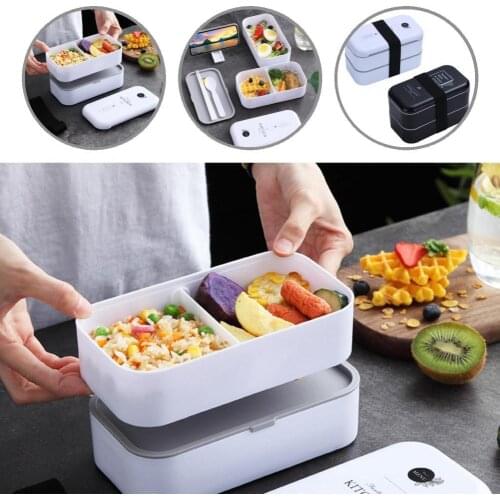 Leak-proof Portable Multi-compartments Food Organizer Box Set for Household