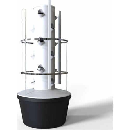 Hot sale vertical hydroponic tower garden for aeroponics system