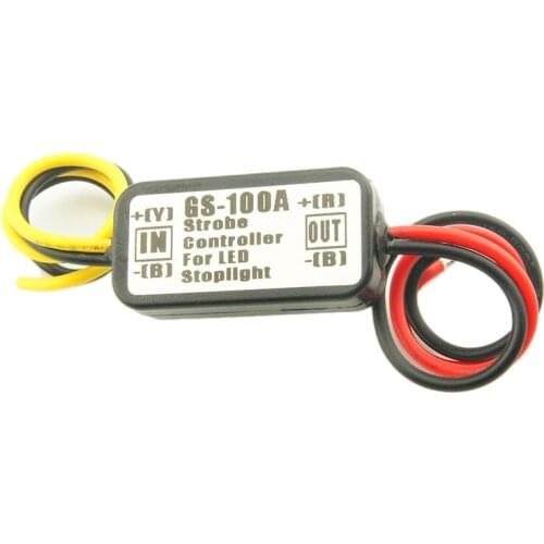 GS-100A Car Led Brake Stop Light Strobe Flash Flashing Controller Box Module