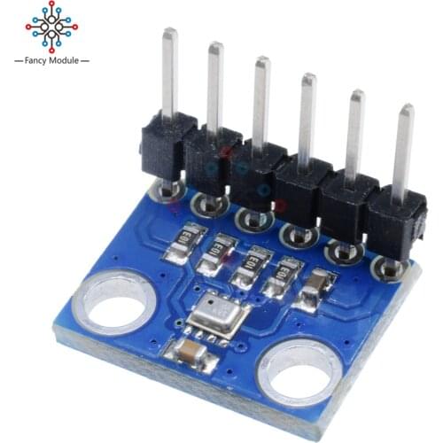 Digital Barometric Pressure Sensor Board Swap I2C/SPI BMP280 BME280 3.3V Blue