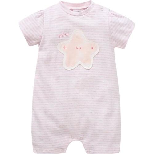 2020 Summer Girl Baby Rompers roupa de bebe Cotton Cartoon Printed Newborn Babies Boy Jumpsuit 0-12 months Pajamas